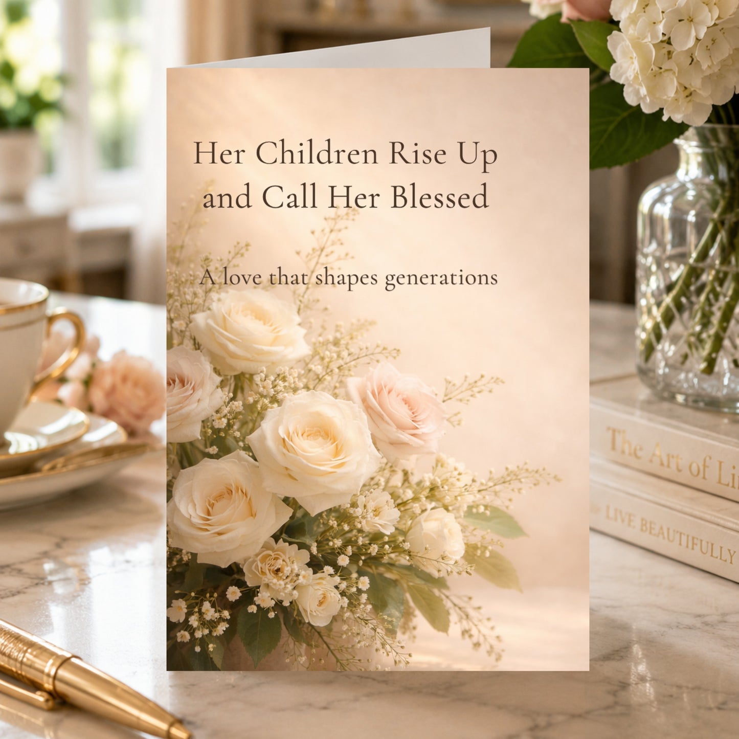 Her Children Rise Up — Mother’s Greeting Card (Proverbs 31:28)