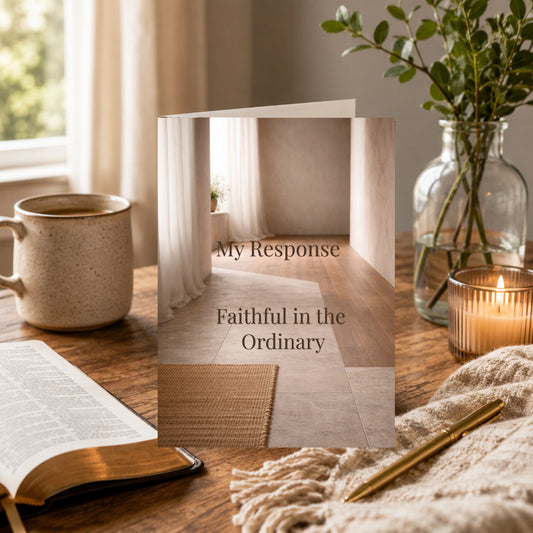 My Response — Faithful in the Ordinary Greeting Card