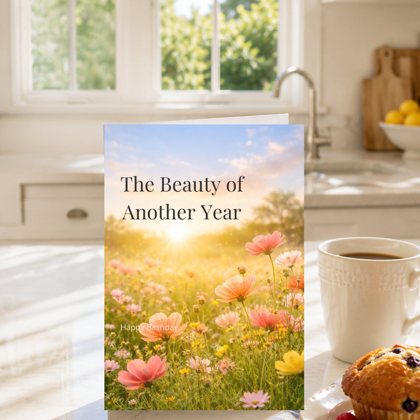 Your Life Is a Gift — Birthday Encouragement Greeting Card