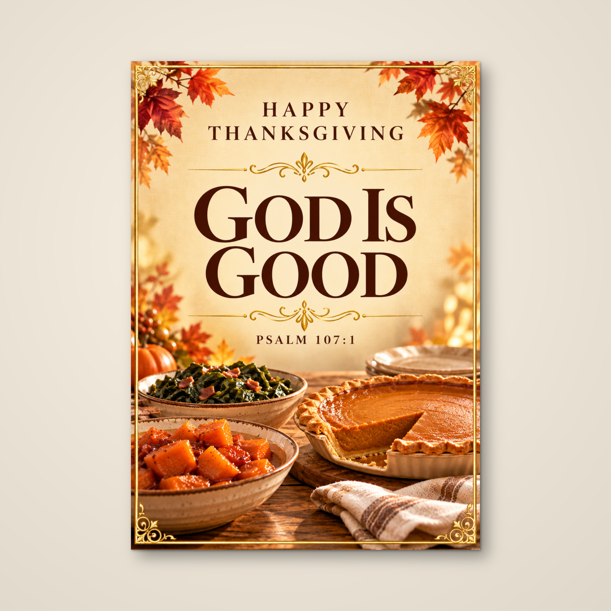 8-Card Pack + 2 FREE Bonus Cards (Christmas & Thanksgiving Mix)