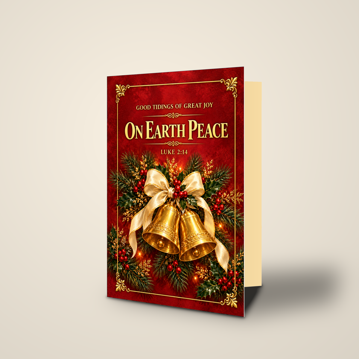 On Earth Peace — Christmas Greeting Card