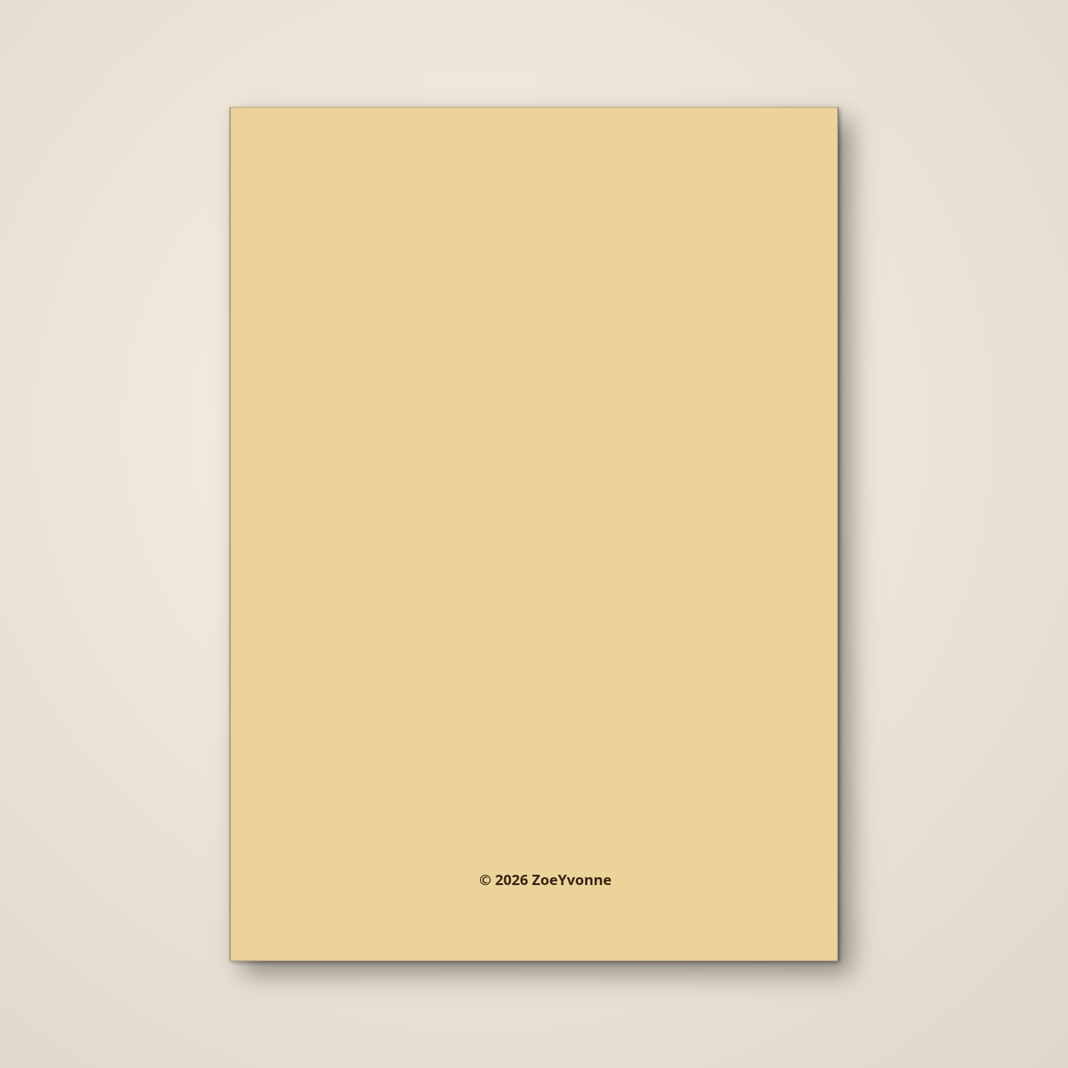 Silent Night? Not at Our House — Christmas Greeting Card