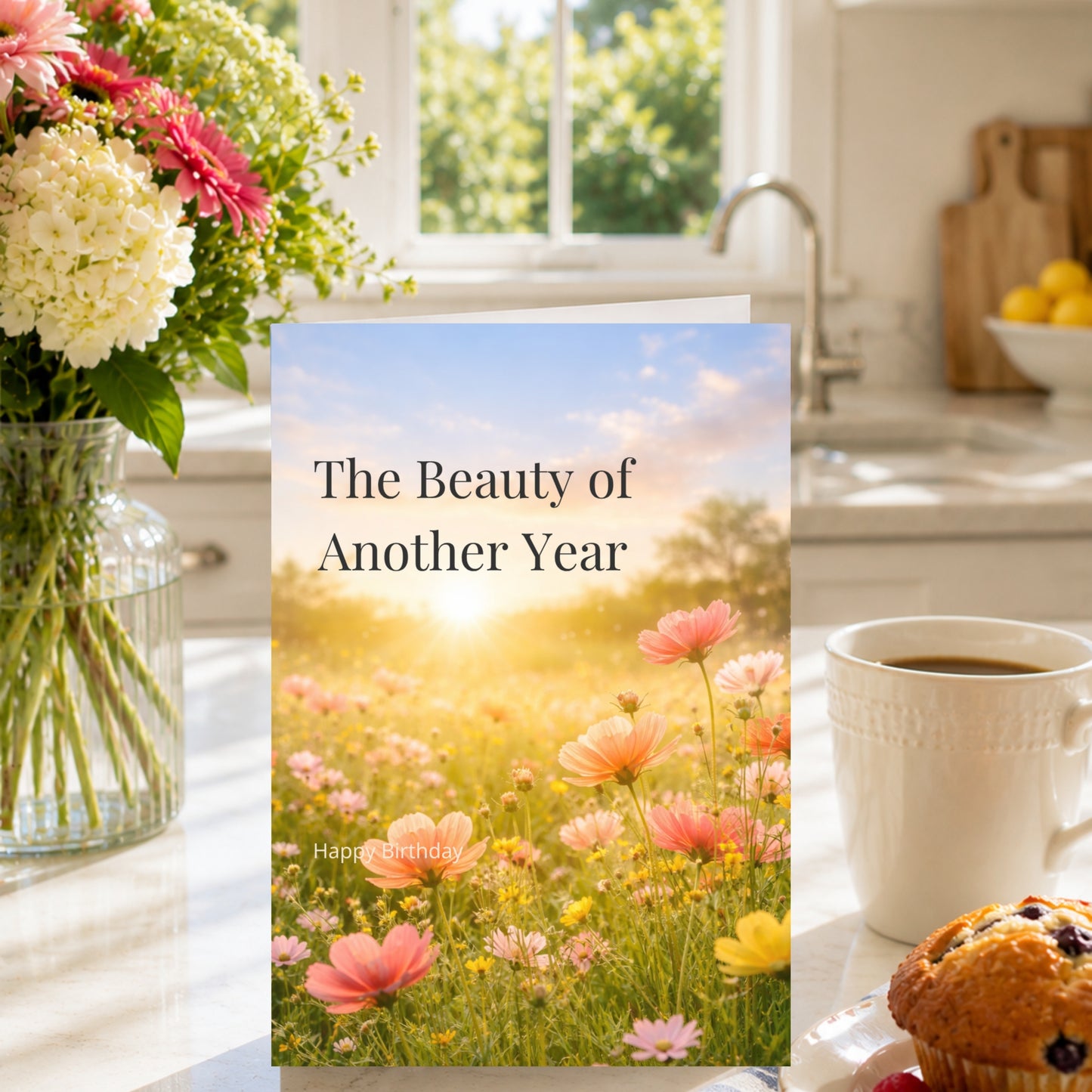 Your Life Is a Gift — Birthday Encouragement Greeting Card