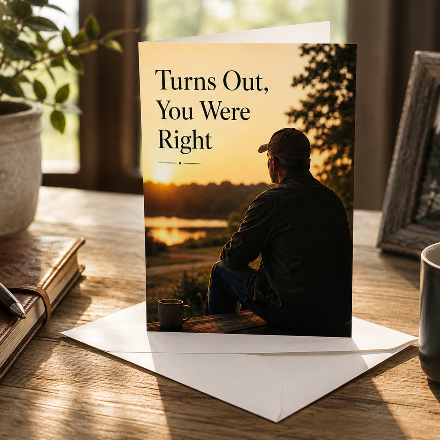 Turns Out, You Were Right — Father's Appreciation Greeting Card