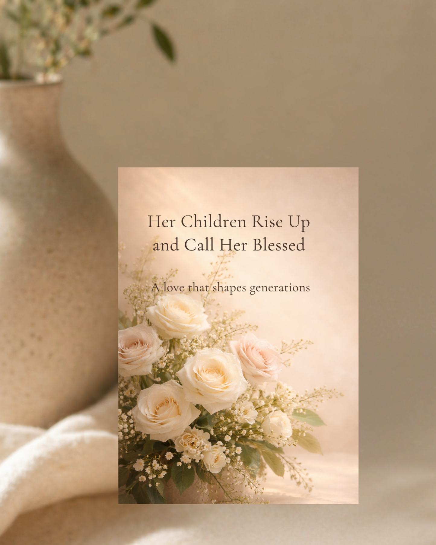 Her Children Rise Up — Mother’s Day Greeting Card (Proverbs 31:28)