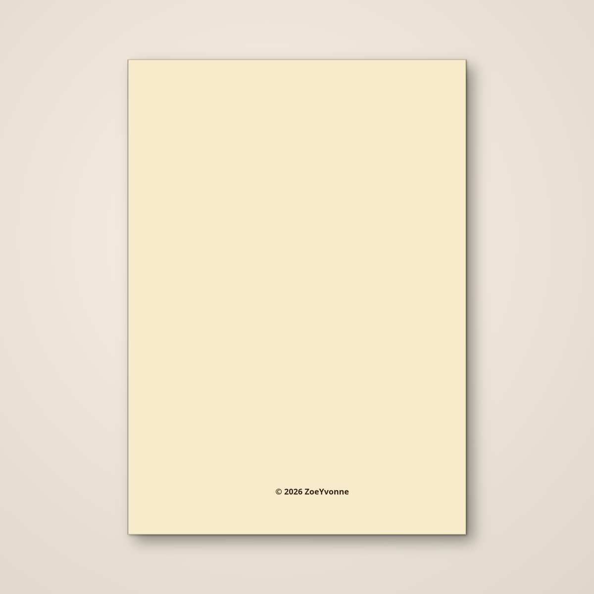 And Dwelt Among Us — Christmas Greeting Card