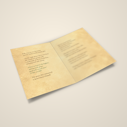 On Earth Peace — Christmas Greeting Card