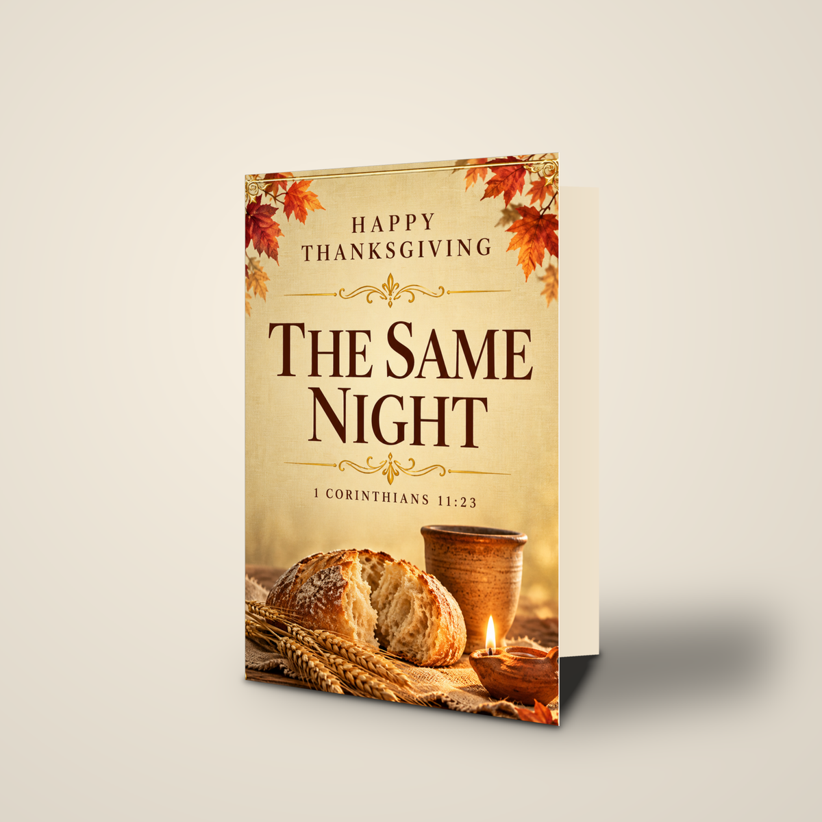 The Same Night — Thanksgiving Greeting Card